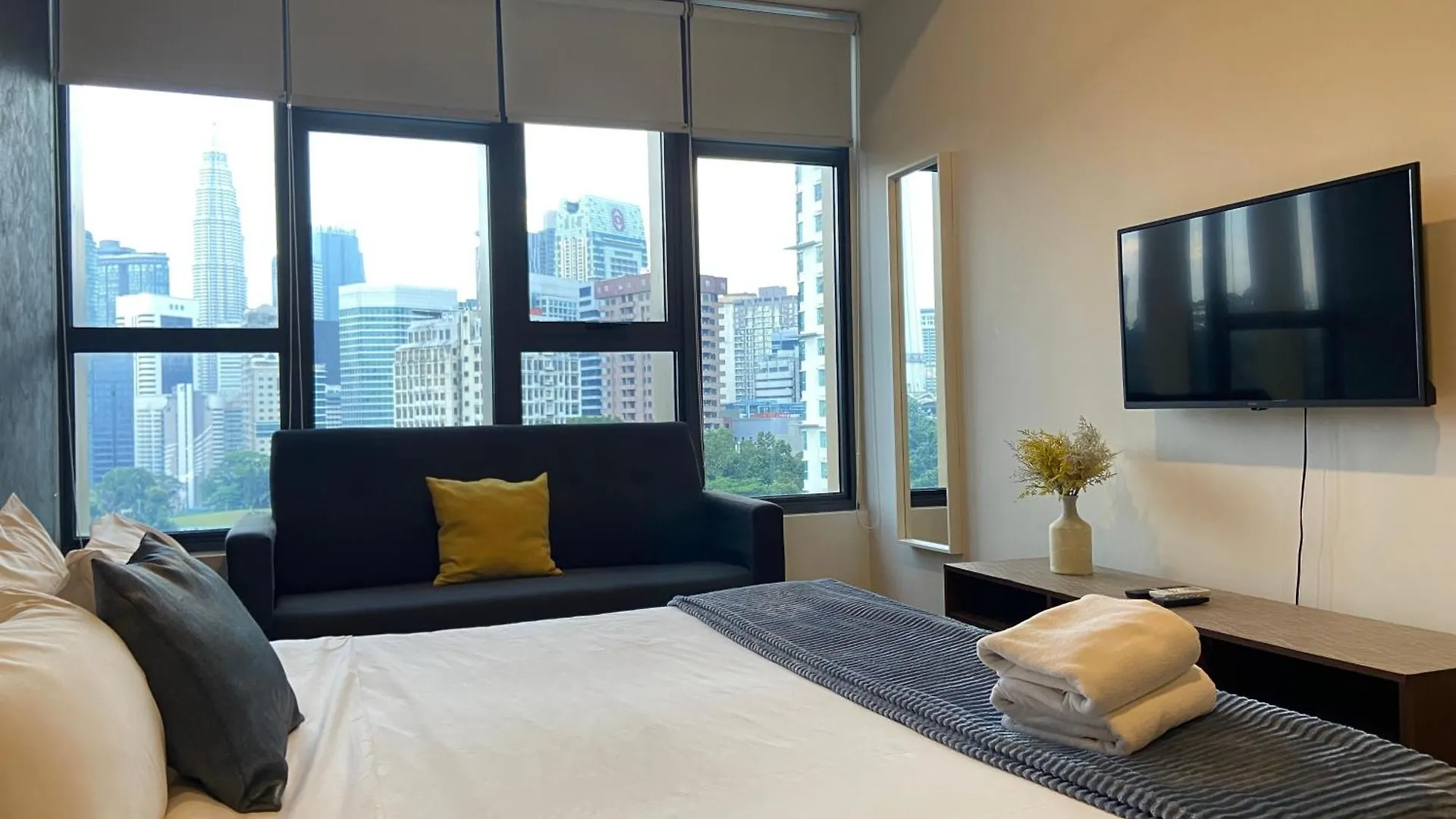 アパート Staybliss At Ceylonz Suites クアラルンプール